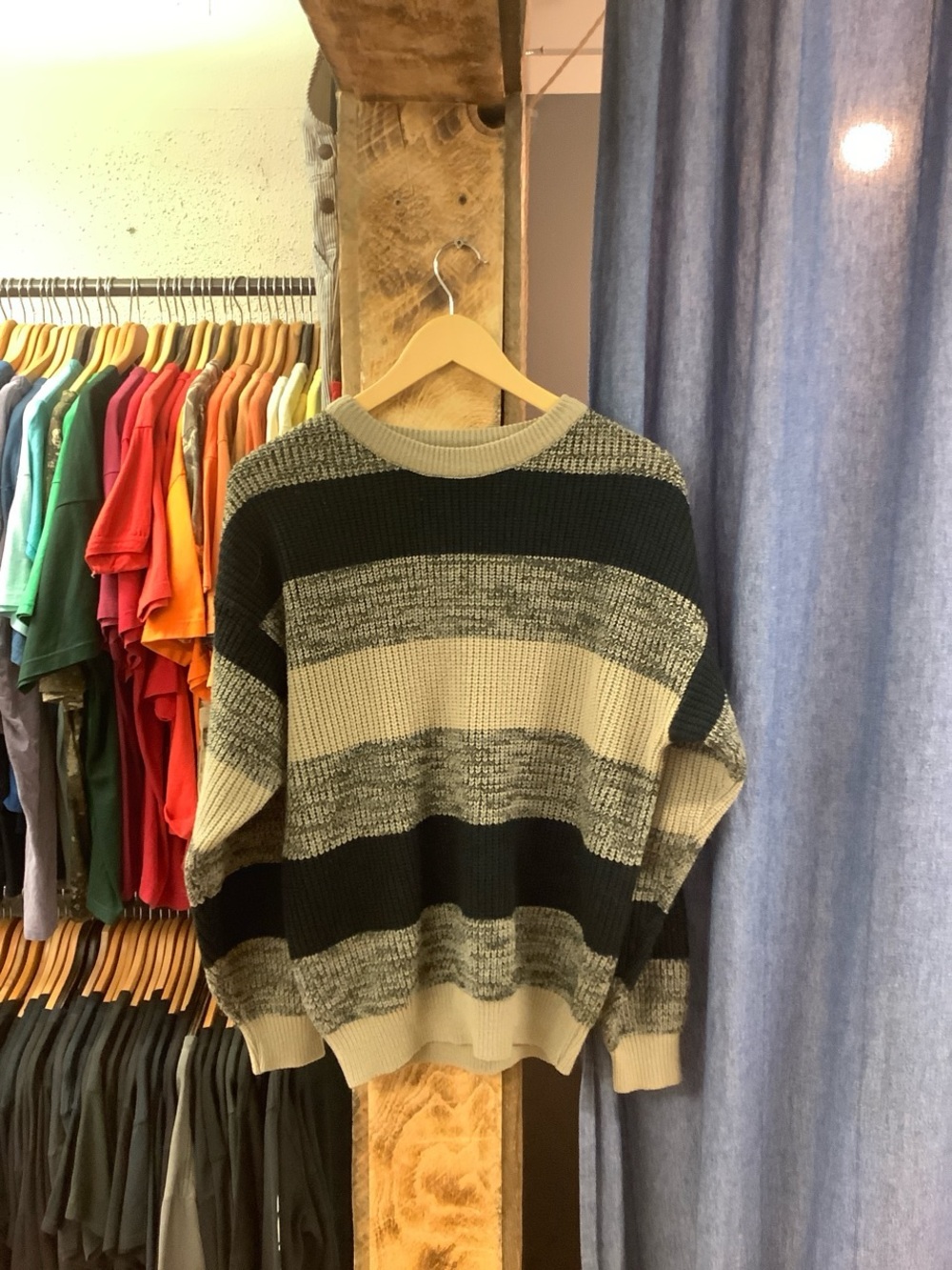 Vintage Multi-coloured Striped Sweater